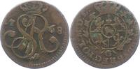 Polen Cu Groschen Stanislaus August 1764-1796. -