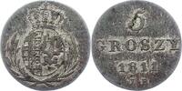Sachsen-Albertinische Linie 5 Groszy Friedrich August I., als Herzog von Warschau 1807-1815. -