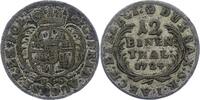 Sachsen-Albertinische Linie 1/12 Taler Friedrich August I. 1694-1733. -