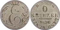 Sachsen-Coburg-Gotha 6 Kreuzer Ernst I. 1806-1844. -