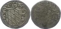 Bayern Einseitiger 1/2 Kreuzer Maximilian I., als Kurfürst 1623-1651. -