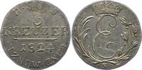 Sachsen-Coburg-Saalfeld 3 Kreuzer Ernst 1806-1826. -
