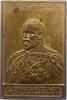 Großbritannien Einseitige Bronzeplakette Edward VII. 1901-1910. -