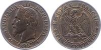 Frankreich 5 Centimes Napoleon III. 1852-1870. -
