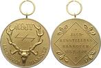 Hannover, Stadt vergoldete Bronzemedaille -