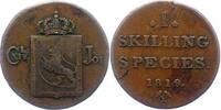 Norwegen Skilling Unter schwedischer Regierung 1814-1905. -