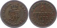 Mecklenburg-Schwerin Pfennig Friedrich Franz II. 1842-1883. -