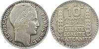 Frankreich 10 Francs Dritte Republik 1870-1940. -