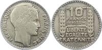 Frankreich 10 Francs Dritte Republik 1870-1940. -