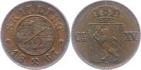 Norwegen 1/2 Skilling 1867 Unter schwedischer Regierung 1814-1905. TTB-SUP