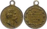 Frankreich Bronzemedaille Napoleon III. 1852-1870. -