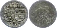 Salzburg Einseitiger Pfennig Leopold Anton Eleutherius von Firmian 1727-1744. -