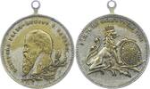 Bayern versilberte Bronzemedaille Prinzregent Luitpold 1886-1912. -