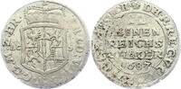 Brandenburg-Preußen 1/12 Taler Friedrich Wilhelm 1640-1688. -