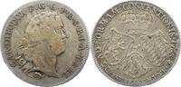 Pfalz-Sulzbach 1/2 Taler Karl Theodor 1742-1799. -