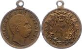 Italien-Königreich Bronzemedaille Umberto I. 1878-1900. -