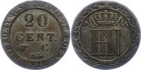 Westfalen, Königreich 20 Centimes Hieronymus Napoleon 1807-1813. -