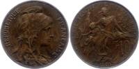 Frankreich 10 Centimes Dritte Republik 1870-1940. -