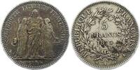Frankreich 5 Francs Dritte Republik 1870-1940. -