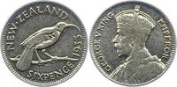 Neuseeland 6 Pence -