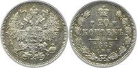 Russland 20 Kopeken Alexander II. 1855-1881. -
