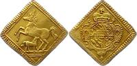 Württemberg-Stuttgart, Stadt 1/4 Dukatenklippe Gold -