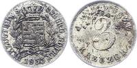 Sachsen-Coburg-Gotha 3 Kreuzer Ernst I. 1806-1844. -