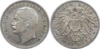 Baden 2 Mark Friedrich II. 1907-1918. -