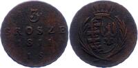 Sachsen-Albertinische Linie 3 Groszy Friedrich August I., als Herzog von Warschau 1807-1815. -