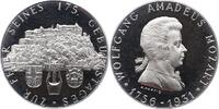 Personenmedaillen Silbermedaille Mozart, Wolfgang Amadeus * 27.1.1756 in Salzburg, + 5.12.1791 Wien, Komponist. -