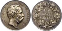 Sachsen-Albertinische Linie Silberne Prämienmedaille Albert 1873-1902. -