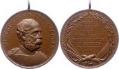 Sachsen-Albertinische Linie Bronzemedaille Albert 1873-1902. -