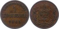 Schwarzburg-Rudolstadt Kreuzer Friedrich Günther 1807-1867. -