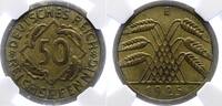 Weimarer Republik 50 Reichspfennig -