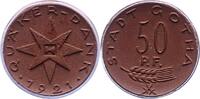 Gotha, Sachsen Coburg 50 Pfennig Stadt. -