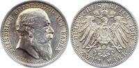 Baden 2 Mark Friedrich I. 1856-1907. -