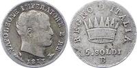 Italien-Königreich (unter Napoleon) 5 Soldi Napoleon I. 1804-1814. -