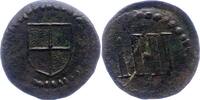 Hohenzollern-Sigmaringen Kipper-4 Kupferheller Johann 1606-1638. -