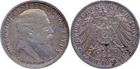 Baden 2 Mark Friedrich I. 1856-1907. -