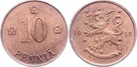 Finnland 10 Penniä 1 Republik 1917-2025. -
