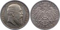 Baden 2 Mark Friedrich I. 1856-1907. -
