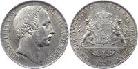 Bayern Taler Maximilian II. Joseph 1848-1864. -