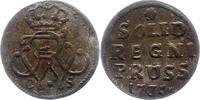Brandenburg-Preußen Schilling Friedrich Wilhelm I. 1713-1740. -