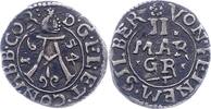 Corvey 2 Mariengroschen Arnold von Waldois 1638-1660. -