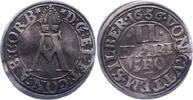 Corvey 2 Mariengroschen Arnold von Waldois 1638-1660. -