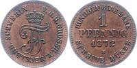 Mecklenburg-Schwerin Pfennig Friedrich Franz II. 1842-1883. -