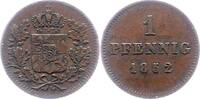 Bayern Pfennig Maximilian II. Joseph 1848-1864. -