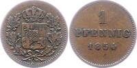 Bayern Pfennig Maximilian II. Joseph 1848-1864. -