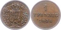 Bayern Pfennig Maximilian II. Joseph 1848-1864. -