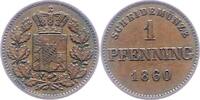 Bayern Pfennig Maximilian II. Joseph 1848-1864. -